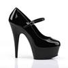 Pleaser - DELIGHT687 Pumps - Black Product image